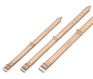 Karlie RONDO Halsband genht - Natur - 22 mm, 32 cm