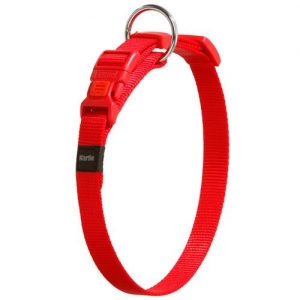 Karlie Art Sportiv Silverplus Halsband - Rot - 15 mm / 30-45 cm