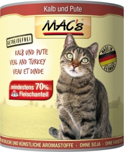 Macs Cat Kalb-Pute     800 g D