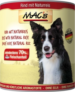 Macs Dog Rind-Reis     800 g D