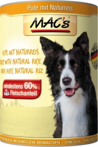 Macs Dog Pute-Reis     400 g D