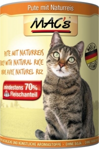 Macs Cat Pute-Reis     400 g D