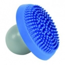 Trixie Shampoo- und Massagebrste - blau/grau