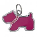 Trixie Schmuck-Adressanhnger Hund mit Strass