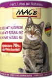 Macs Cat Herz-Leber    400 g D